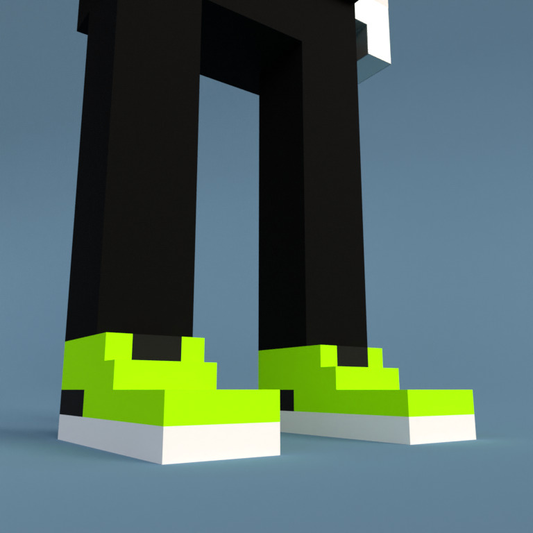 Meebit #4461 — Shoes