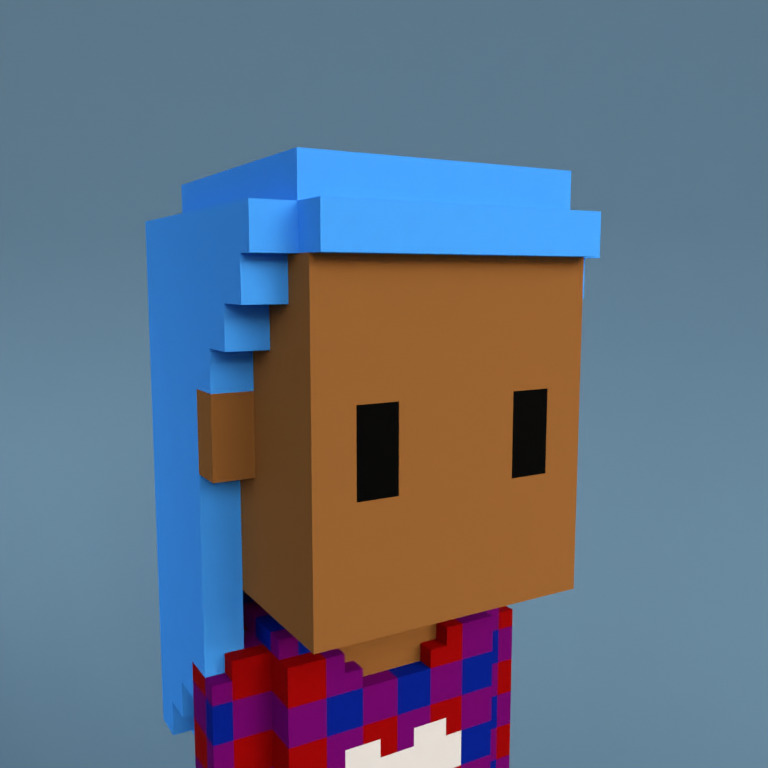 Meebit #4463 — Portrait