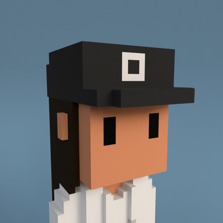 Meebit #4477 — Portrait