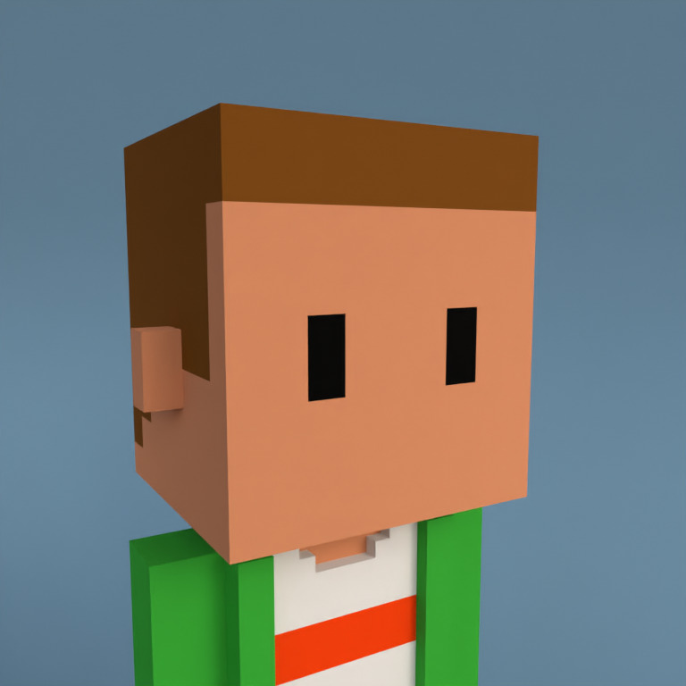 Meebit #4478 — Portrait
