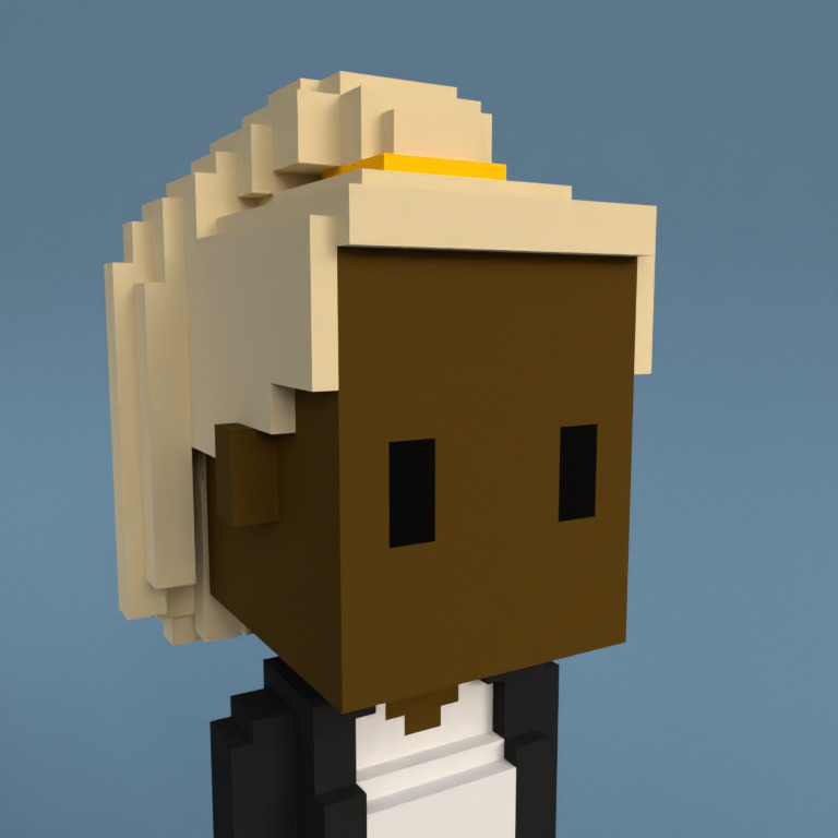 Meebit #4489 — Portrait