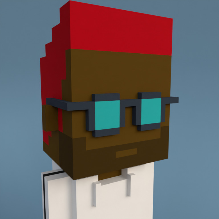 Meebit #4491 — Portrait