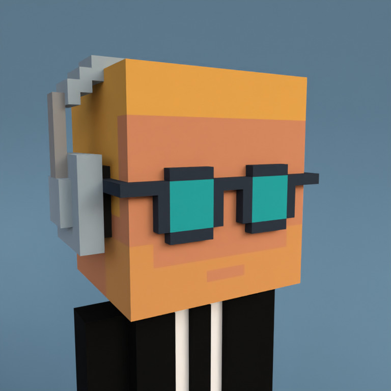 Meebit #4494 — Portrait