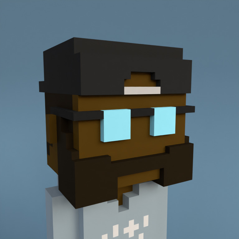 Meebit #4497 — Portrait