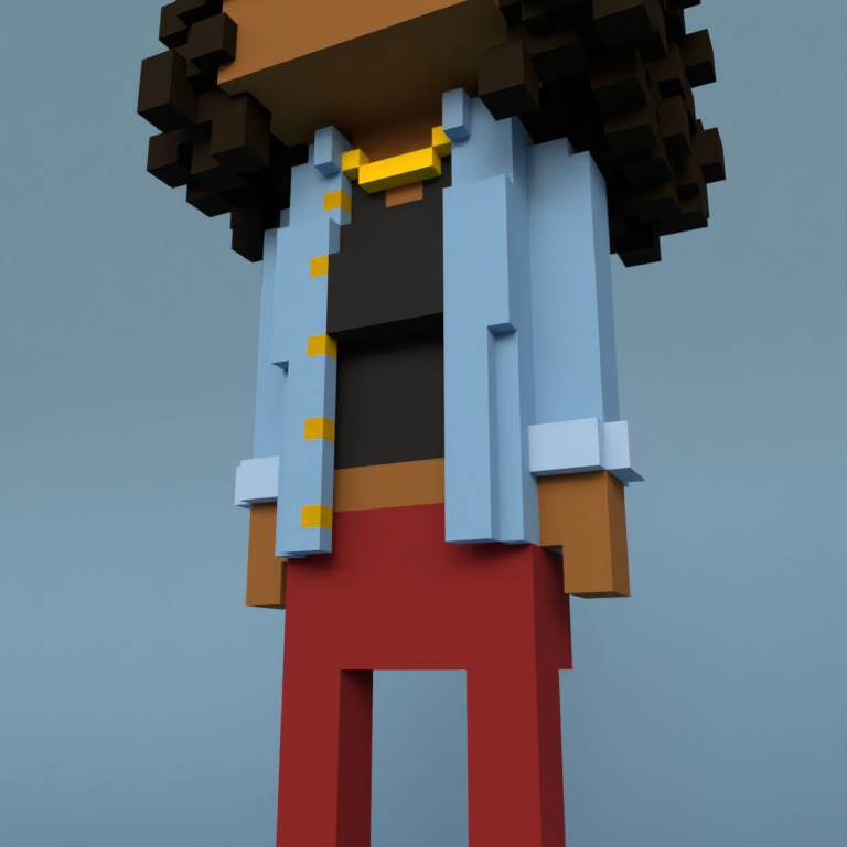 Meebit #4498 — Outfit