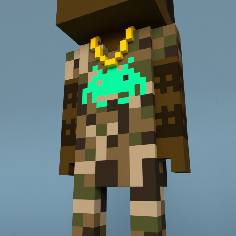 Meebit #4500 — Outfit