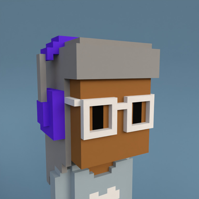 Meebit #4501 — Portrait