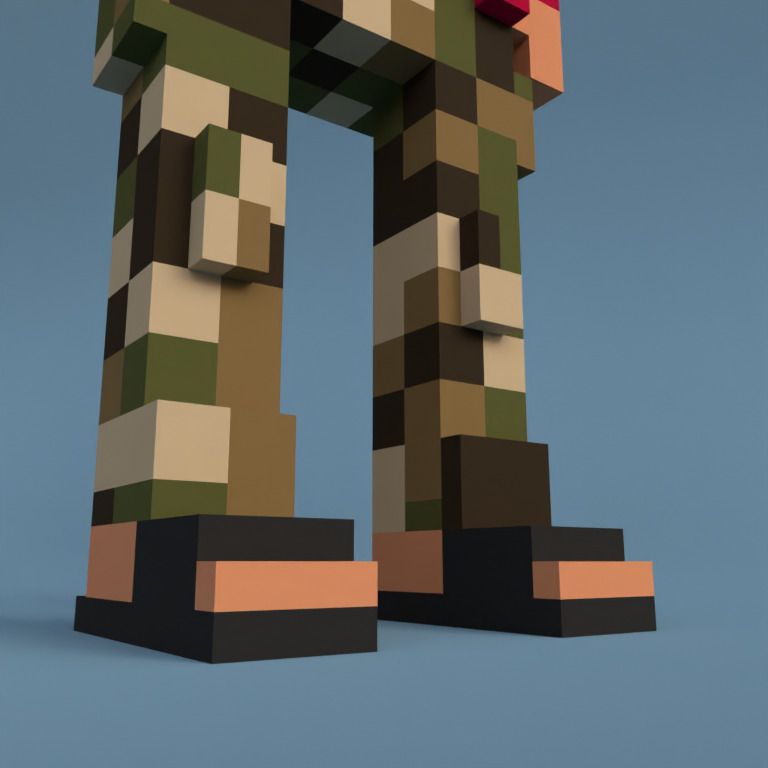 Meebit #4512 — Shoes