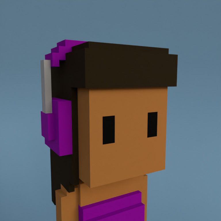 Meebit #4519 — Portrait