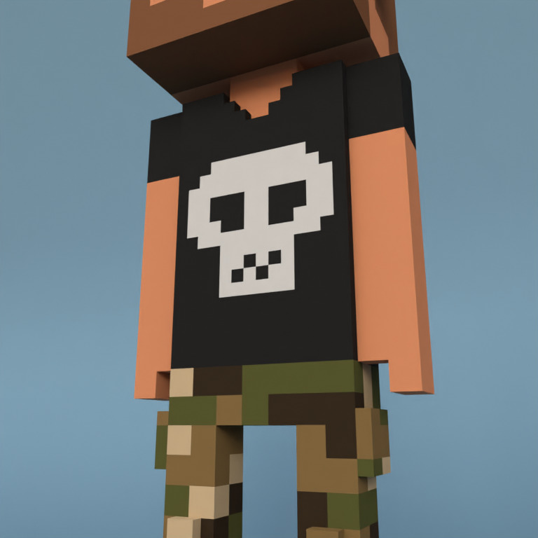 Meebit #4521 — Outfit
