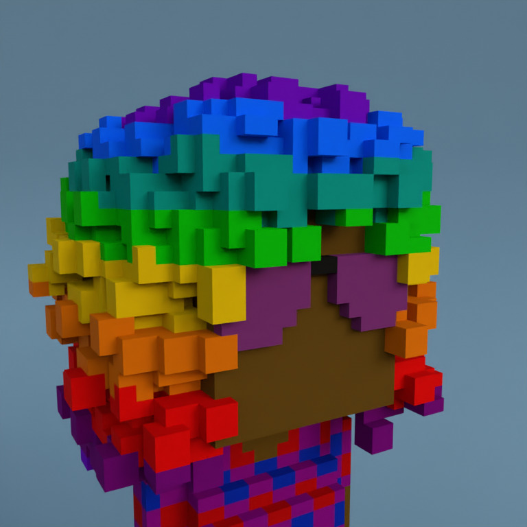 Meebit #4523 — Portrait