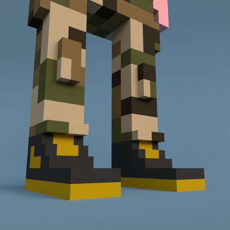 Meebit #4524 — Shoes