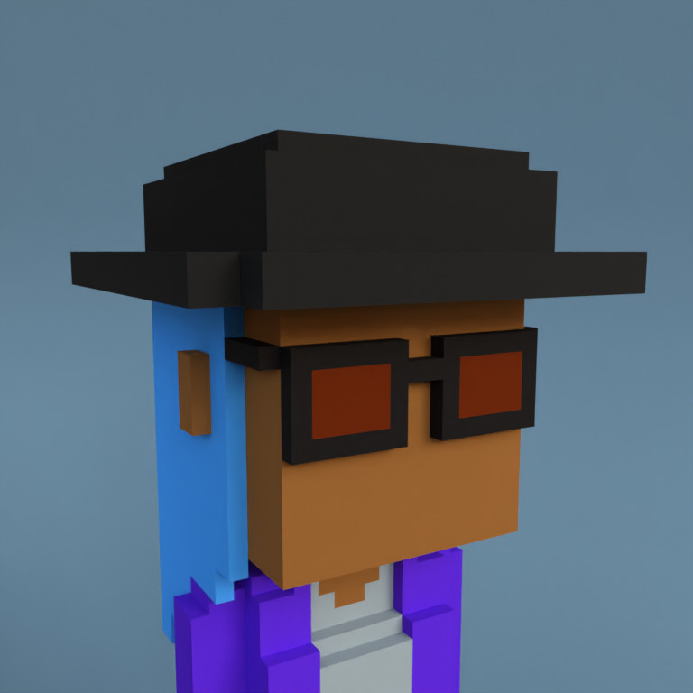Meebit #4528 — Portrait