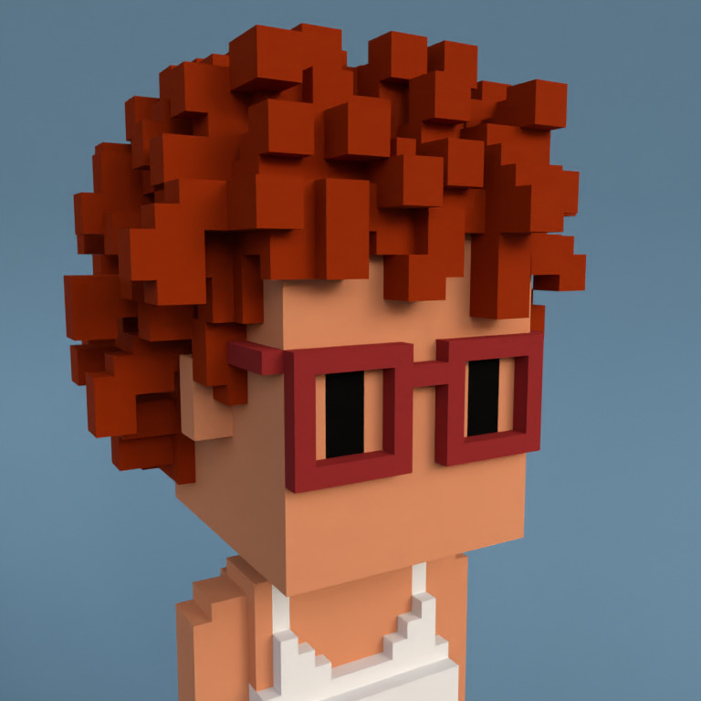 Meebit #4529 — Portrait