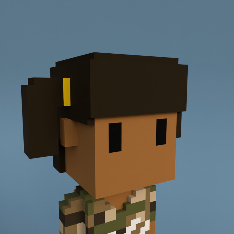 Meebit #4532 — Portrait