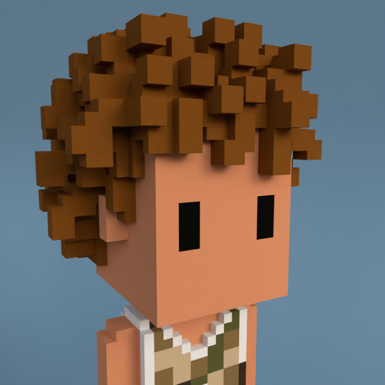 Meebit #4536 — Portrait