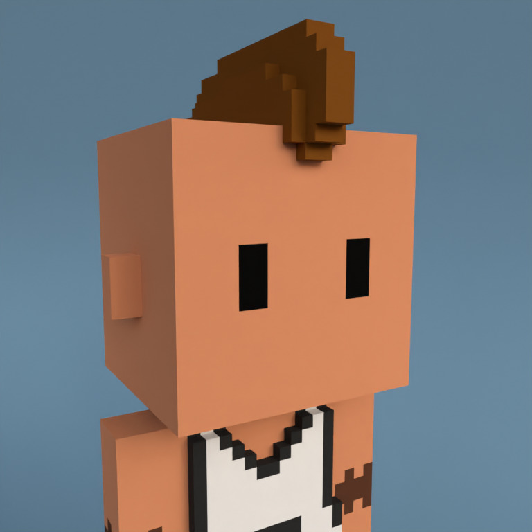 Meebit #4539 — Portrait