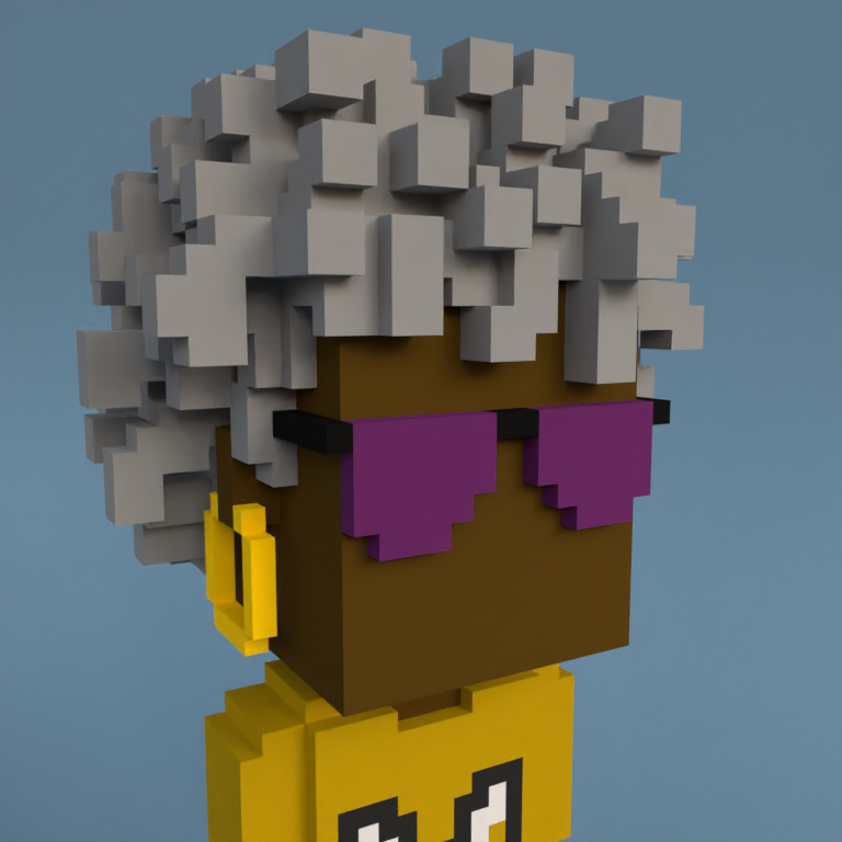 Meebit #4544 — Portrait