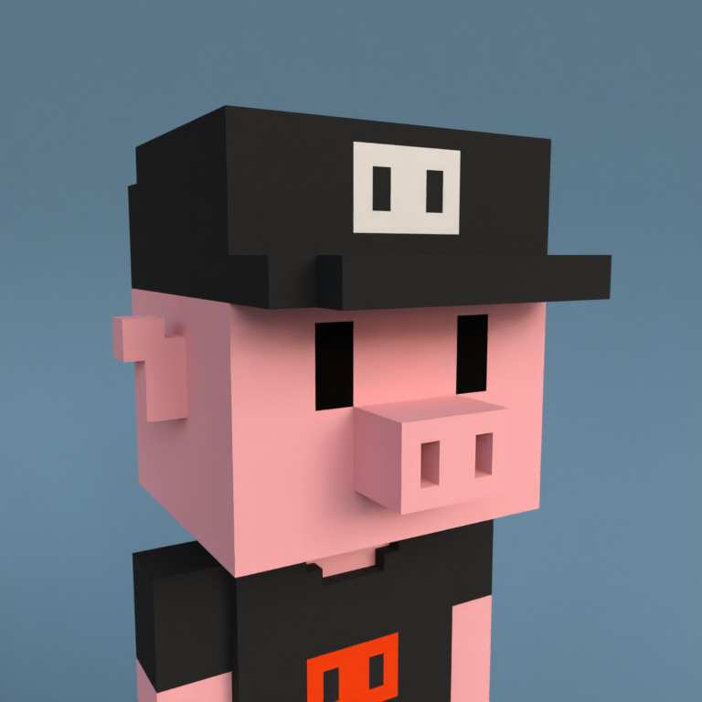 Meebit #4548 — Portrait