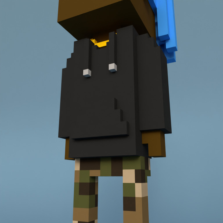 Meebit #4554 — Outfit