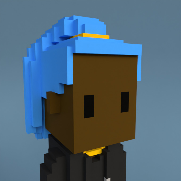 Meebit #4554 — Portrait