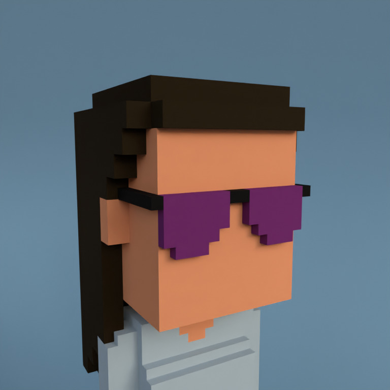 Meebit #4555 — Portrait