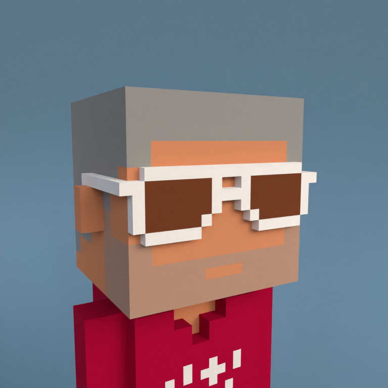 Meebit #4566 — Portrait