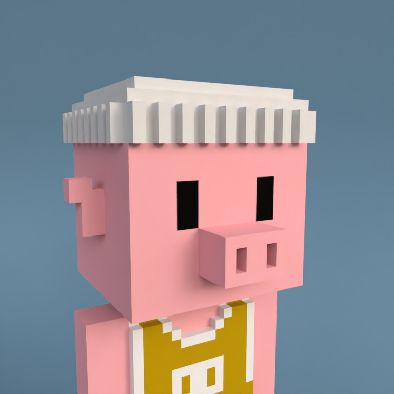 Meebit #4569 — Portrait