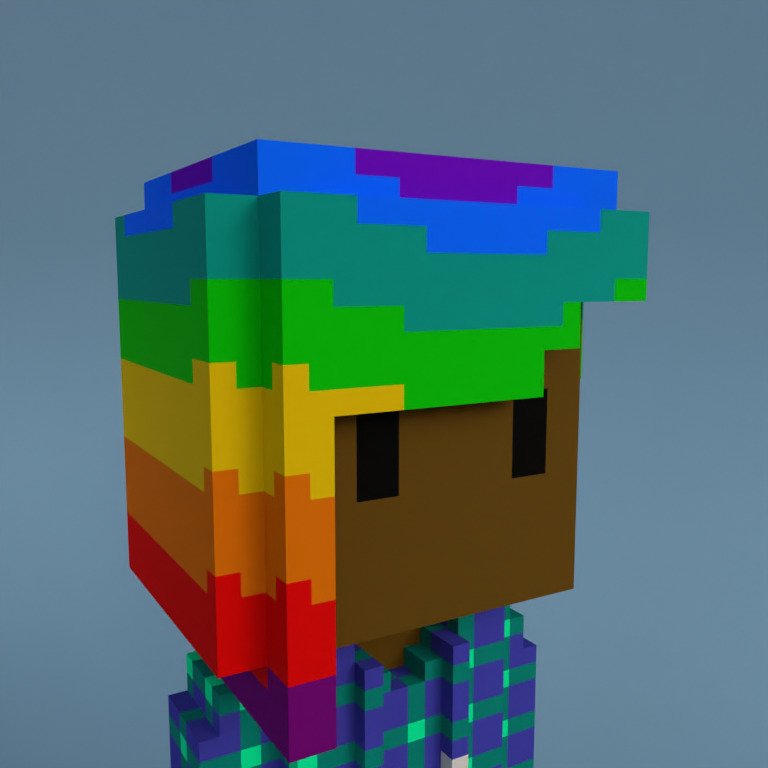 Meebit #4588 — Portrait