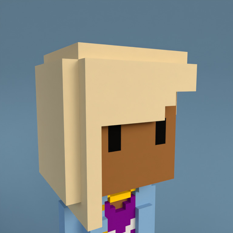 Meebit #4596 — Portrait
