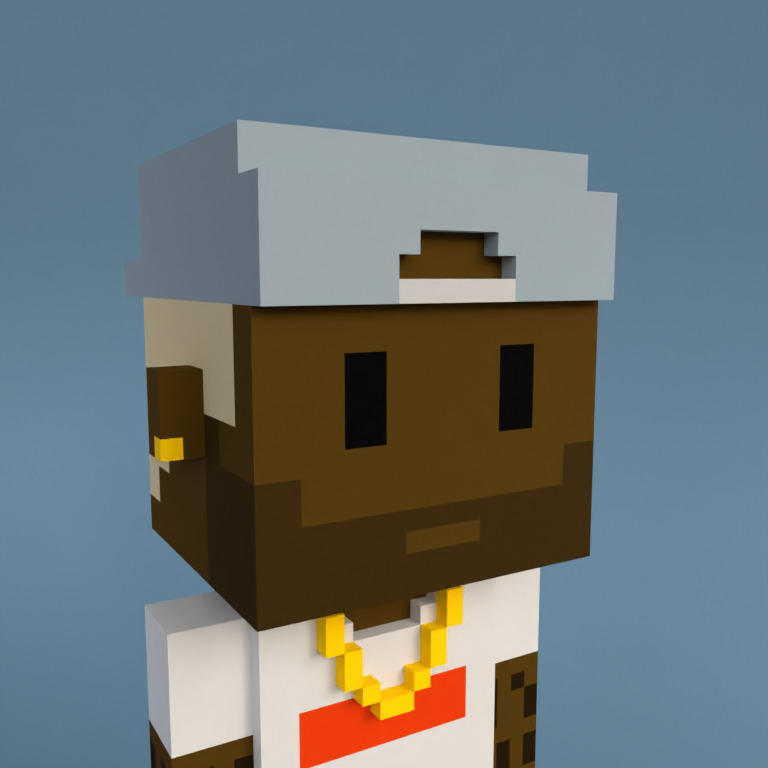 Meebit #4601 — Portrait