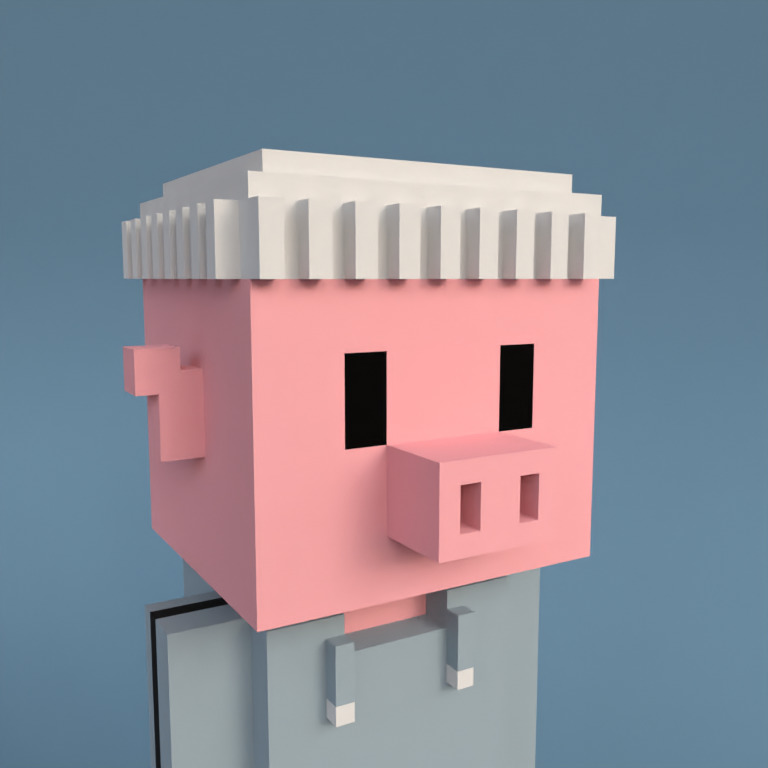 Meebit #4623 — Portrait