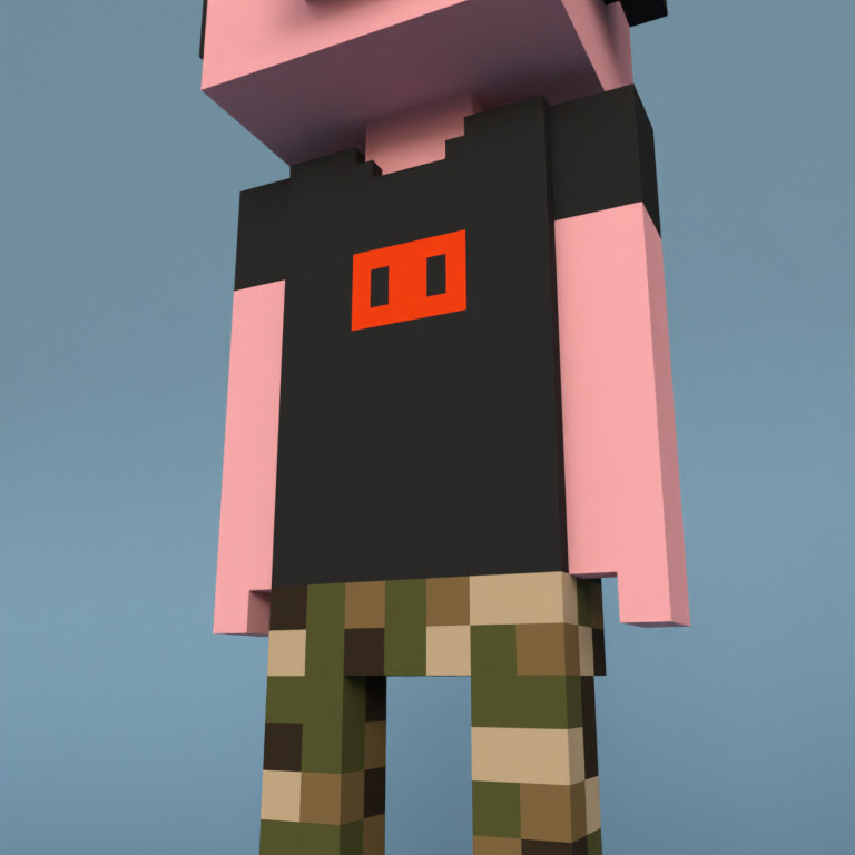 Meebit #4630 — Outfit