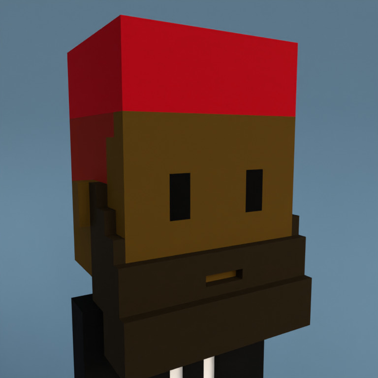Meebit #4634 — Portrait