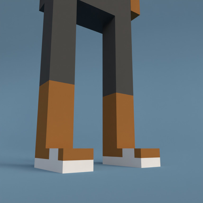 Meebit #4636 — Shoes