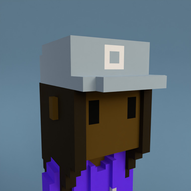 Meebit #4643 — Portrait