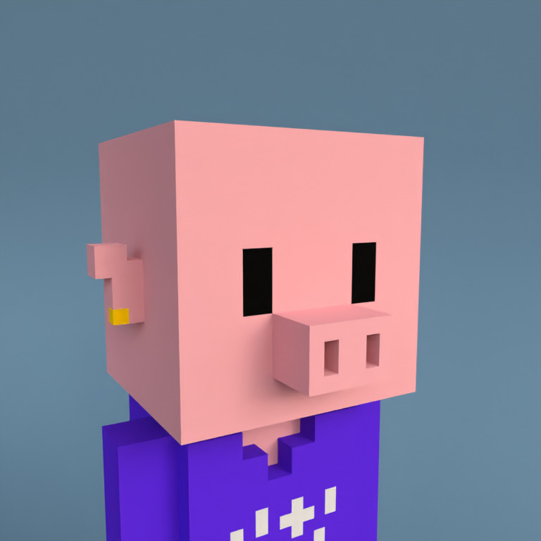 Meebit #4644 — Portrait