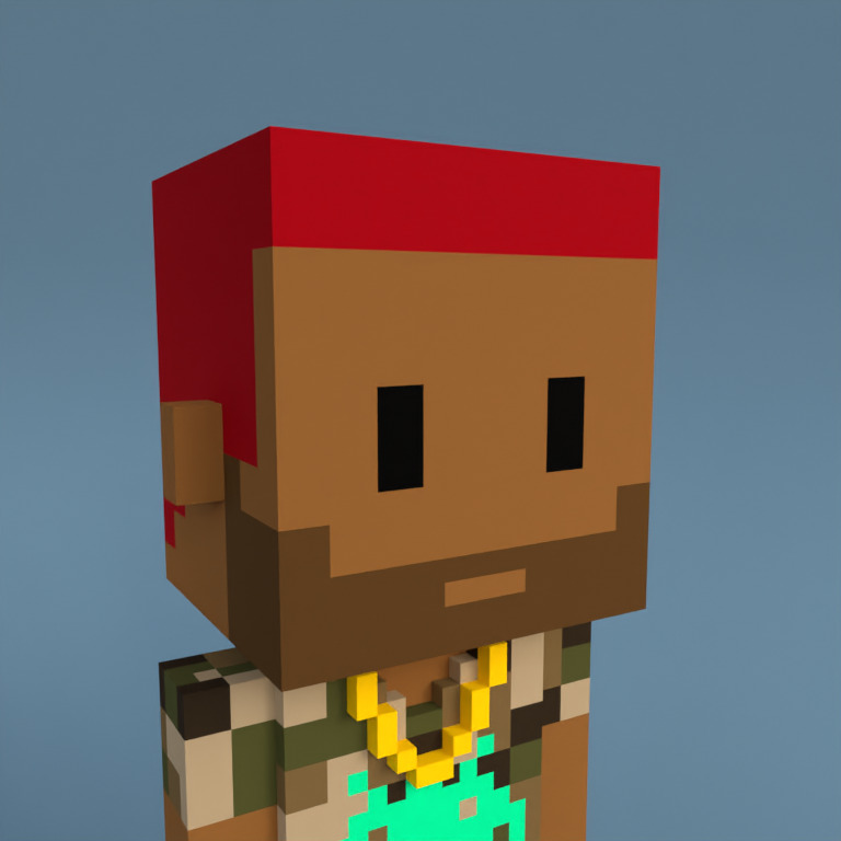 Meebit #4673 — Portrait