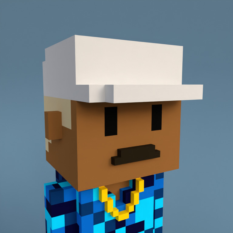Meebit #4691 — Portrait