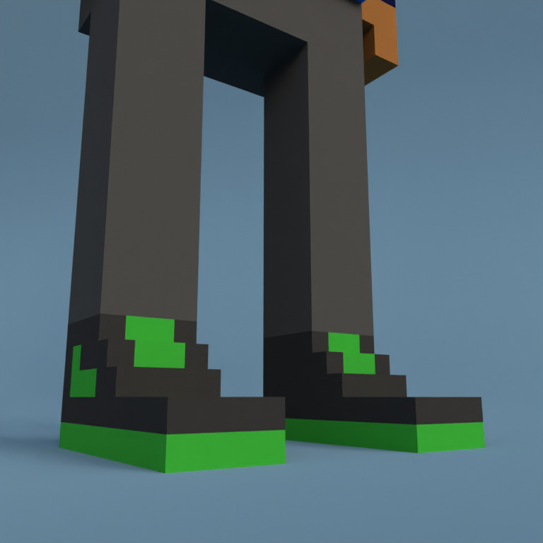 Meebit #4691 — Shoes