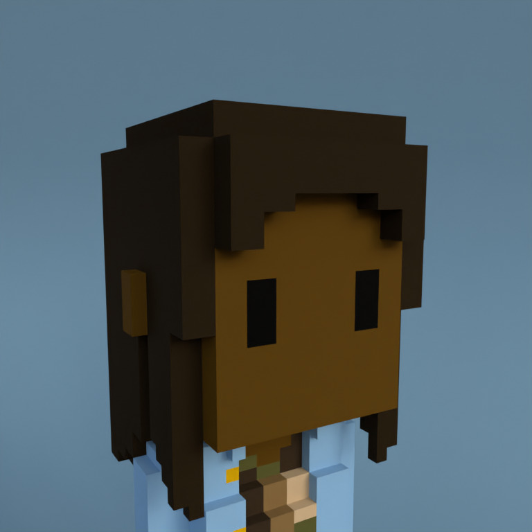 Meebit #4693 — Portrait