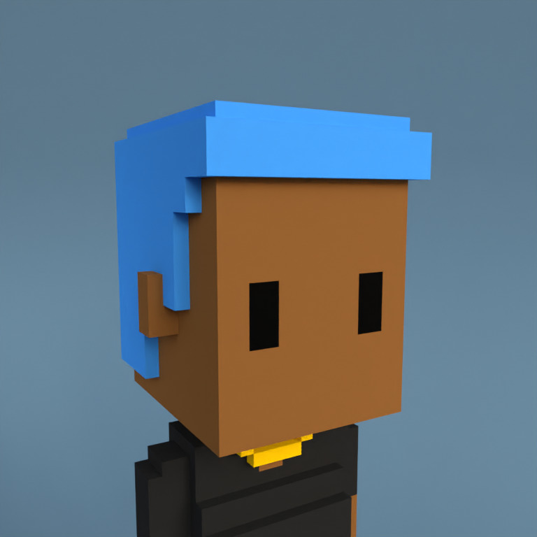 Meebit #4694 — Portrait