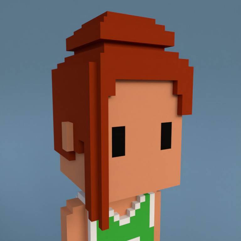 Meebit #4698 — Portrait