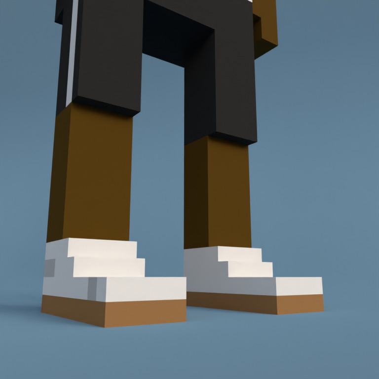 Meebit #4702 — Shoes