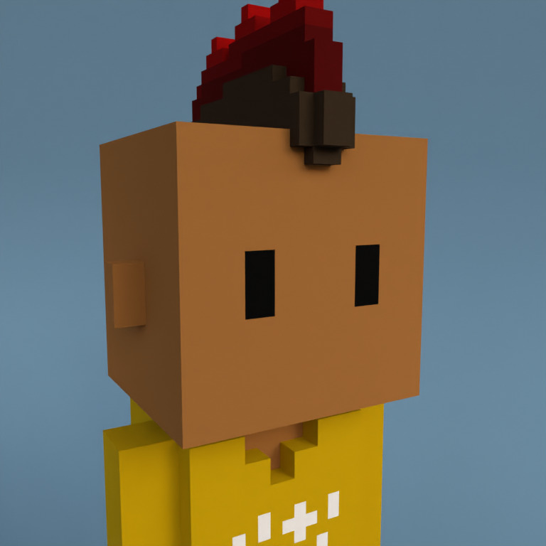 Meebit #4704 — Portrait