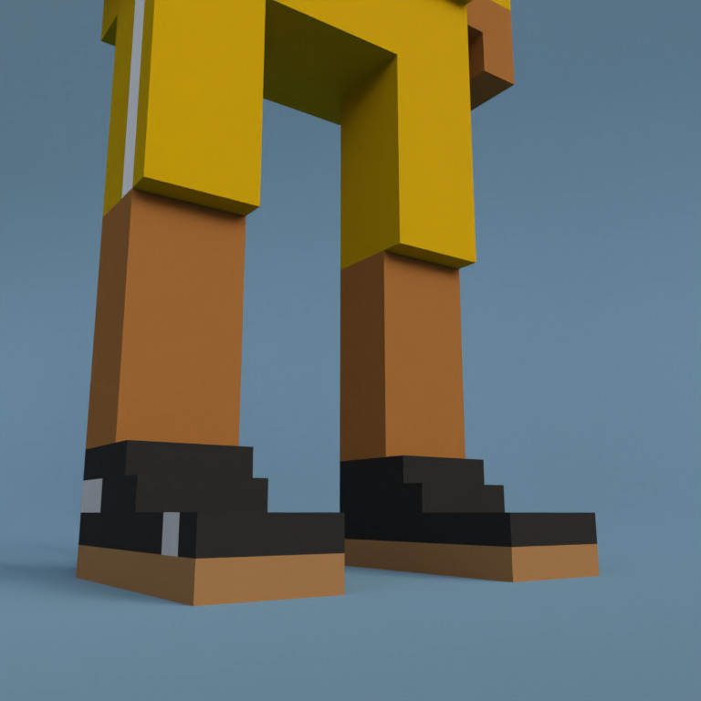 Meebit #4704 — Shoes