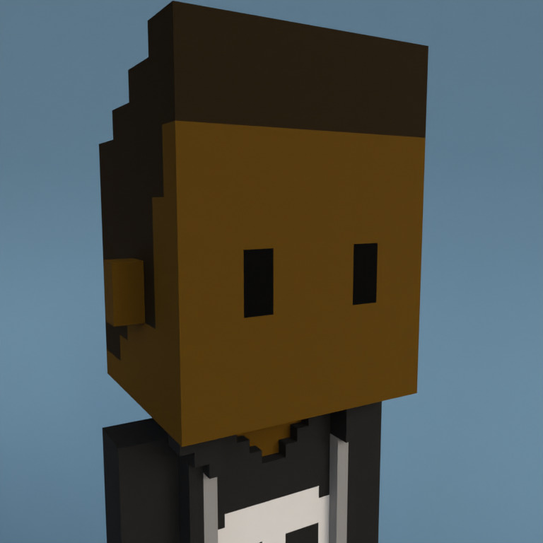 Meebit #4710 — Portrait