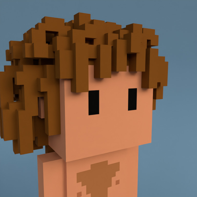 Meebit #4717 — Portrait