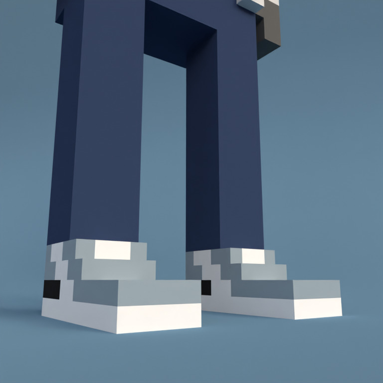 Meebit #4718 — Shoes