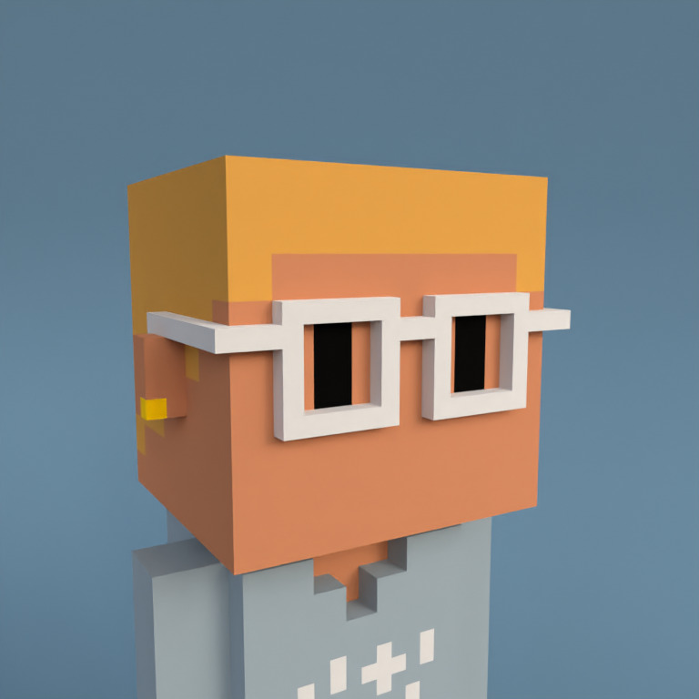 Meebit #4719 — Portrait
